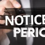Notice Period Rules in Indian Labour Law