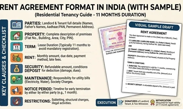 Rent Agreement Format in India (With Sample)