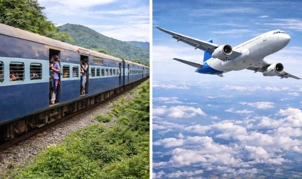 Train vs Flight in India