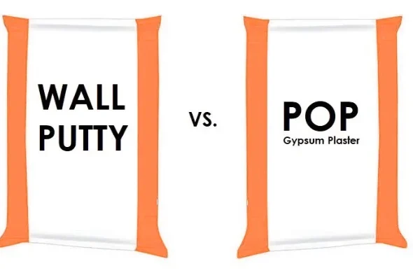 Wall Putty vs POP